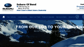 What Subaruofbend.com website looked like in 2018 (5 years ago)
