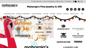 What Shopmaharajas.com website looked like in 2018 (5 years ago)