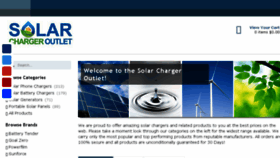 What Solarchargeroutlet.com website looked like in 2018 (5 years ago)