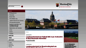 What Schulsport-rlp.de website looked like in 2018 (5 years ago)