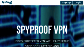 What Spyproof.net website looked like in 2018 (5 years ago)