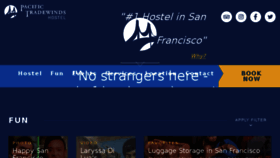 What San-francisco-hostel.com website looked like in 2018 (5 years ago)