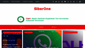 What Siberone.com website looked like in 2018 (5 years ago)