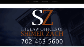 What Shimerzach.com website looked like in 2018 (5 years ago)