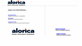 What Selfservice.alorica.com website looked like in 2018 (5 years ago)