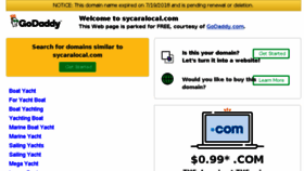 What Sycaralocal.com website looked like in 2018 (5 years ago)