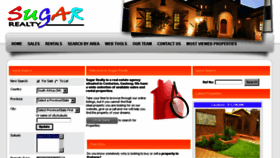 What Sugarrealty.co.za website looked like in 2018 (5 years ago)