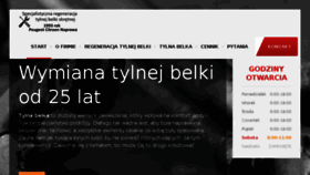 What Szmytek.pl website looked like in 2018 (5 years ago)