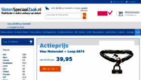What Slotenspeciaalzaak.nl website looked like in 2018 (6 years ago)