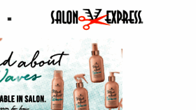What Salonexpress.com.au website looked like in 2018 (5 years ago)