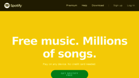 What Spotify-thatsongwhen.com website looked like in 2018 (5 years ago)
