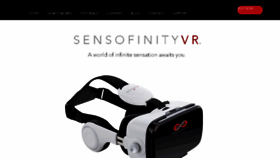 What Sensofinityvr.com website looked like in 2018 (5 years ago)