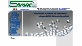 What Samacitaly.it website looked like in 2018 (5 years ago)