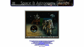 What Spaceandastronomystamps.com website looked like in 2018 (5 years ago)
