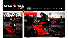 What Sportbikesincmag.com website looked like in 2018 (5 years ago)