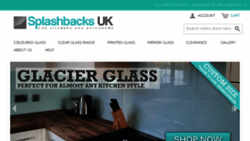 What Splashbacksuk.com website looked like in 2018 (5 years ago)