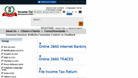 What Search.incometaxindia.gov.in website looked like in 2018 (5 years ago)