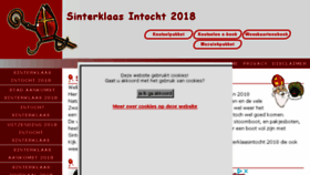 What Sinterklaasintocht.101tips.nl website looked like in 2018 (5 years ago)