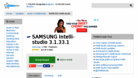 What Samsung-intelli-studio.updatestar.com website looked like in 2018 (5 years ago)