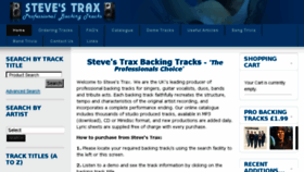 What Stevestrax.com website looked like in 2018 (5 years ago)