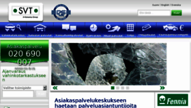 What Svt.fi website looked like in 2018 (5 years ago)