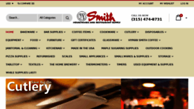 What Smithrestaurantsupply.com website looked like in 2018 (5 years ago)