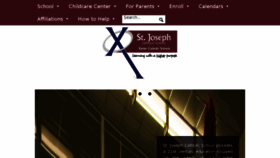 What Sjcsmarion.org website looked like in 2018 (5 years ago)