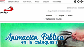 What Sanpabloperu.com.pe website looked like in 2018 (5 years ago)