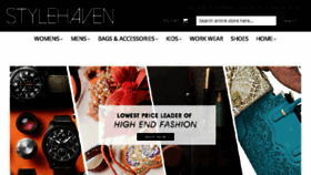 What Stylehaven.com website looked like in 2018 (5 years ago)