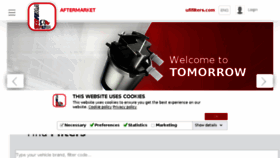 What Sofima-aftermarket.com website looked like in 2018 (5 years ago)