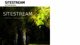 What Sitestream.org website looked like in 2018 (5 years ago)