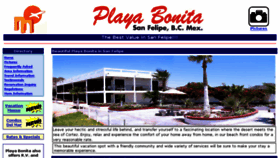 What Sanfelipebeachcondos.com website looked like in 2018 (5 years ago)