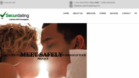 What Secureonlinedating.com website looked like in 2018 (5 years ago)