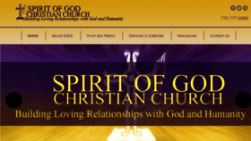 What Spiritofgodcc.org website looked like in 2018 (5 years ago)