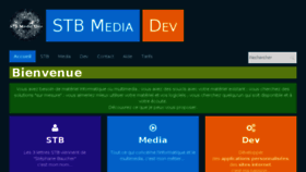 What Stbmediadev.be website looked like in 2018 (5 years ago)