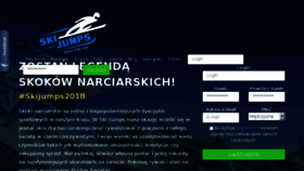 What Ski-jumps.pl website looked like in 2018 (5 years ago)