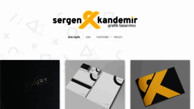 What Sergenkandemir.com website looked like in 2018 (5 years ago)