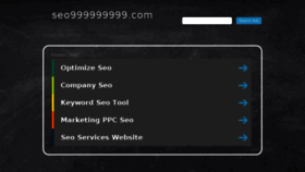 What Seo999999999.com website looked like in 2018 (5 years ago)