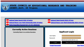 What Scertonline.tripura.gov.in website looked like in 2018 (5 years ago)