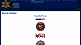 What Salinesheriff.org website looked like in 2018 (5 years ago)