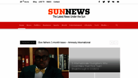 What Sunnews.info website looked like in 2018 (5 years ago)