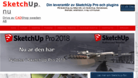What Sketchup.nu website looked like in 2018 (7 years ago)