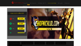 What Shopnicklol.com website looked like in 2018 (5 years ago)