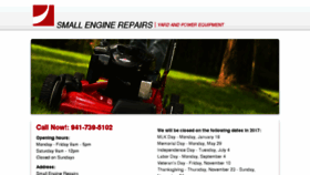 What Smallenginerepairs.us website looked like in 2018 (5 years ago)