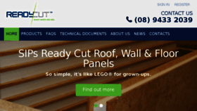 What Sipsreadycut.com.au website looked like in 2018 (5 years ago)