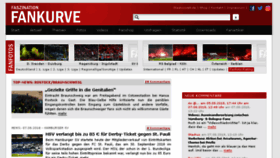What Stadionwelt-fans.de website looked like in 2018 (5 years ago)