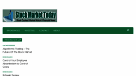 What Stockmarkettoday.cc website looked like in 2018 (5 years ago)