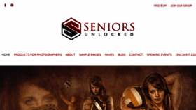 What Seniorsunlocked.com website looked like in 2018 (5 years ago)