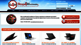 What Stop4wholesale.com website looked like in 2018 (5 years ago)