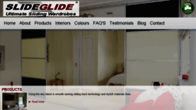 What Slideglide.ie website looked like in 2018 (5 years ago)